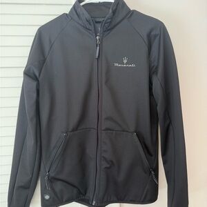 Maserati Black Zip-Up Jacket
